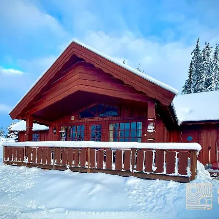 Large Cottage 2 Baths And Sauna In Sjusjoen Lillehammer Exterior photo