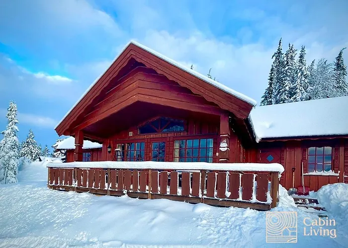 Large Cottage 2 Baths And Sauna In Sjusjoen