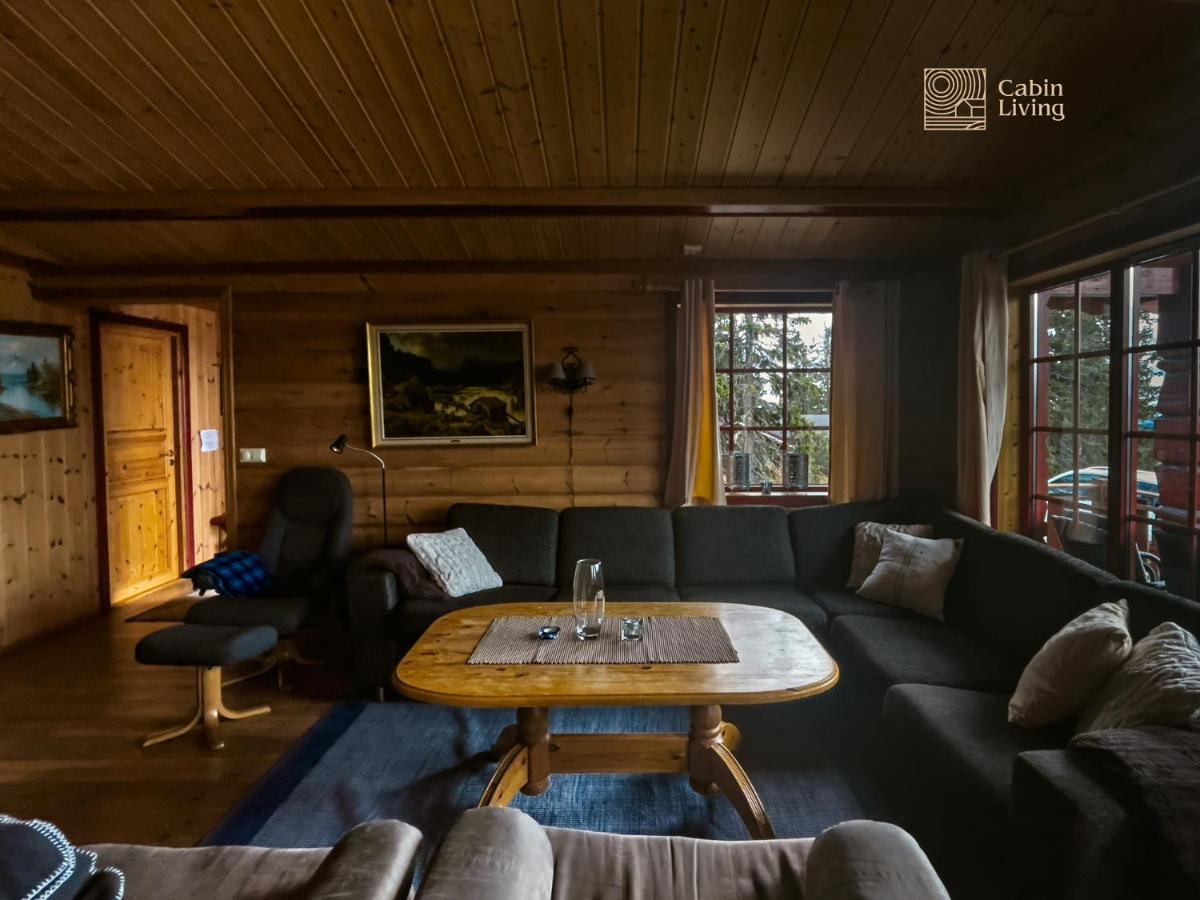 Large 2 Baths And Sauna In Sjusjoen Holiday home *