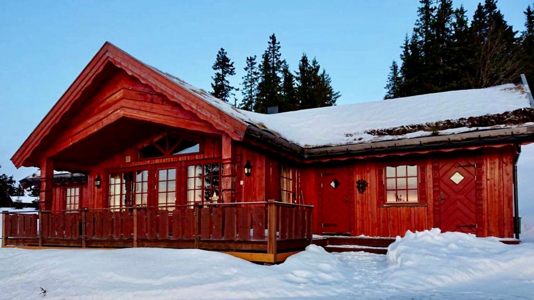 Large 2 Baths And Sauna In Sjusjoen Holiday home
